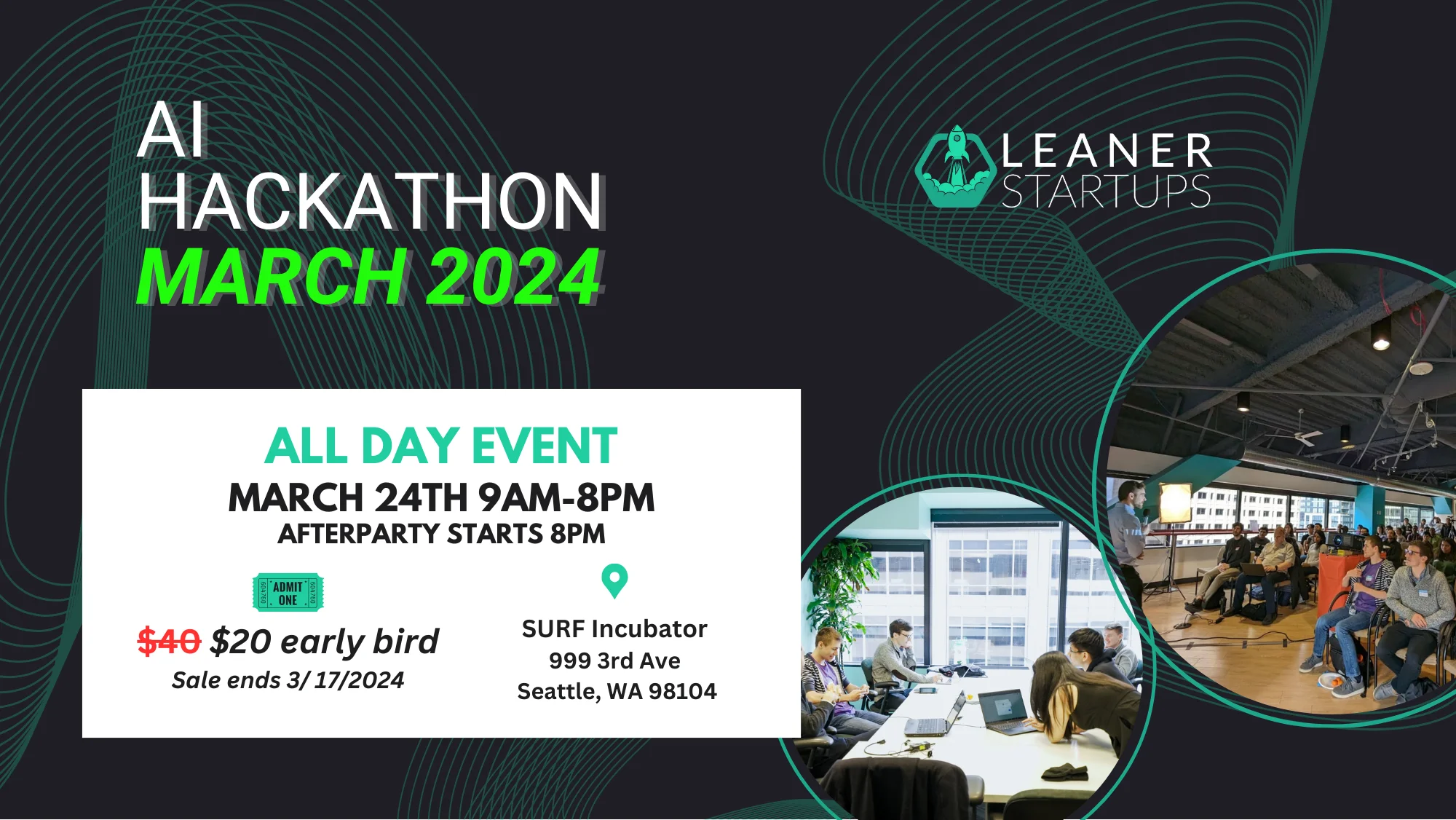 AI Hackathon March 2024 Event Image
