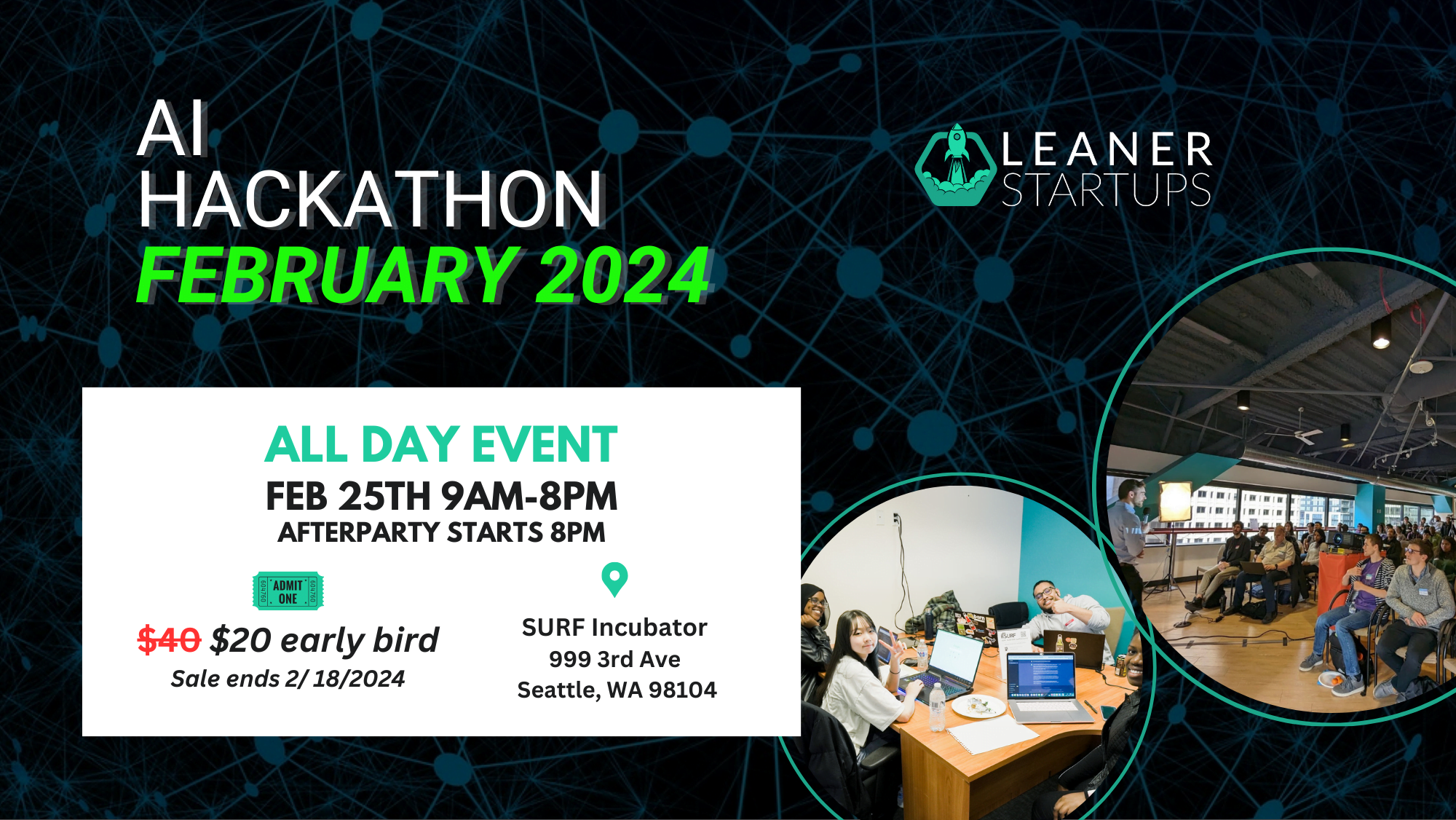 AI Hackathon event image February 2024