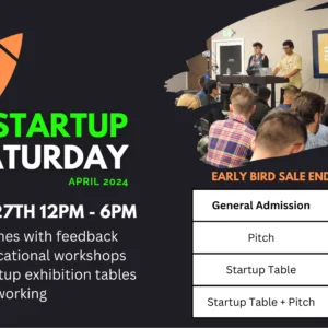 Startup Saturday April 2024 Event Image