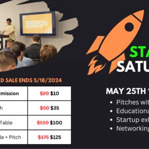 Startup Saturday May 2024 Event Image